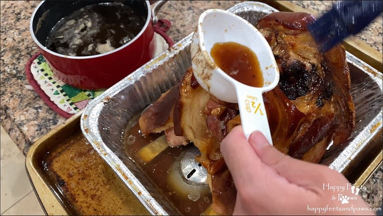 basting a ham for honey glazed ham recipe